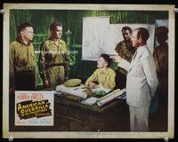 4c023 AMERICAN GUERRILLA IN THE PHILIPPINES LC #4 '50 Fritz Lang, Tyrone Power is interrogated!