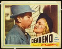 4c143 DEAD END LC R44 best close up of Humphrey Bogart learning what Claire Trevor has become!