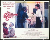 4c244 GOODBYE GIRL movie lobby card #7 '77 Richard Dreyfuss & Marsha Mason!