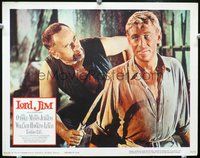 4c434 LORD JIM movie lobby card '65 cool image of Peter O'Toole & Eli Wallach!