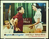 4c470 MARJORIE MORNINGSTAR LC #8 '58 close-up of Gene Kelly, sexy Natalie Wood, Martin Milner!