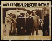 4c524 MYSTERIOUS DOCTOR SATAN chapter 13 Disguised LC '40 image of bandaged man in wacky serial!