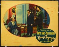 4c547 NOW VOYAGER movie lobby card '42 Gladys Cooper, Claude Rains & Ilka Chase!