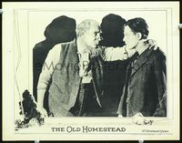 4c549 OLD HOMESTEAD lobby card '22 James Cruze, great image of bearded old-timer giving advice!