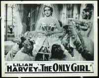 4c560 ONLY GIRL LC '33 beautiful Lilian Harvey is dressed in elaborate outfit by seven girls!