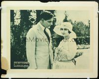 4c661 RIGHT TO HAPPINESS movie lobby card '19 great romantic portrait of early silent stars!