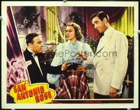 4c687 SAN ANTONIO ROSE LC '41 great cast image with pretty Eve Arden & handsome Robert Paige!