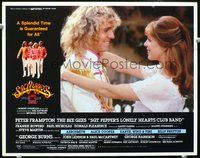 4c711 SGT. PEPPER'S LONELY HEARTS CLUB BAND LC '78 close-up of Peter Frampton & Sandy Farina!