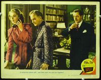 4c765 SONG OF THE THIN MAN LC #2 '47 William Powell watches Meadows on phone & figures it out!