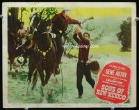 4c767 SONS OF NEW MEXICO movie lobby card '49 Gene Autry & World's Wonder Horse, Champion!