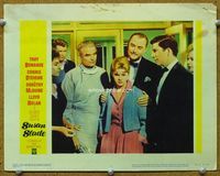 4c803 SUSAN SLADE lobby card #3 '61 Connie Stevens, great image of cast caring for young woman!