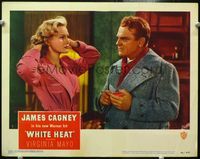 4c966 WHITE HEAT LC #7 '49 James Cagney suspects that sexy Virginia Mayo is unfaithful to him!