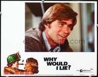 4c971 WHY WOULD I LIE movie lobby card #6 '80 great close-up image of young Treat Williams!