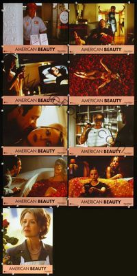 4e716 AMERICAN BEAUTY 9 French lobby cards '99 Academy Award winner, great images of Kevin Spacey!