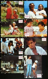 4e740 CHARLOTTE & LULU 8 French LCs '88 Claude Miller's L'Effrontee, young Charlotte Gainsbourg!