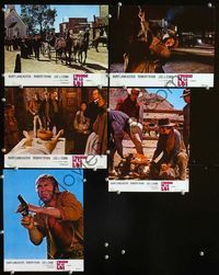 4e823 LAWMAN 5 French LCs '71 Burt Lancaster, Robert Ryan, Lee J. Cobb, Michael Winner western!