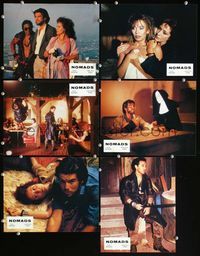 4e799 NOMADS 6 French movie lobby cards '86 cool images of Pierce Brosnan, Lesley-Anne Down!