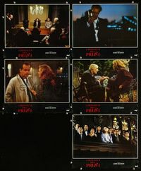 4e824 PRIZZI'S HONOR 5 French movie lobby cards '85 cool images of Jack Nicholson, Kathleen Turner!