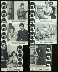 4e804 SWINGING CONFESSORS 6 French movie lobby cards '71 Il prete sposato, sexy Rossana Podesta!