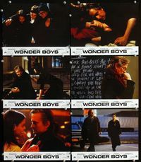 4e806 WONDER BOYS 6 French movie lobby cards '00 Michael Douglas, Tobey Maguire, Frances McDormand!