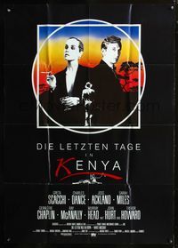 4d027 WHITE MISCHIEF German 33x47 movie poster '88 Greta Scacchi, glamour, decadence, & murder!