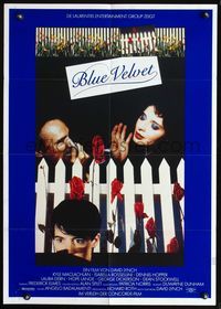 4d054 BLUE VELVET German '86 directed by David Lynch, sexy Isabella Rossellini, Kyle McLachlan