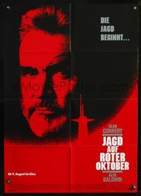 4d160 HUNT FOR RED OCTOBER advance German '90 Russian military submarine captain Sean Connery!