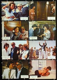 4e428 GREEK TYCOON 12 German lobby cards '78 sexy Jacqueline Bisset, Anthony Quinn, Raf Vallone!