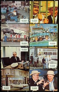 4e521 SUCKER 8 German movie lobby cards '65 Bourvil, De Funes, French comedy!