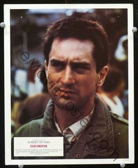 4e643 TAXI DRIVER German movie lobby card '76 classic Martin Scorsese, close-up of Robert De Niro!