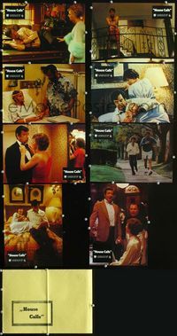 4e493 HOUSE CALLS 8 German 8.25x11.75 '78 great different images of Walter Matthau & Glenda Jackson!
