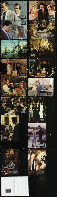 4e402 LAST TYCOON 16 German 8.25x11.75 '76 many great images of Robert De Niro as Monroe Stahr!