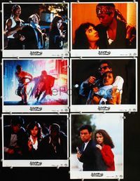 4e266 SPY GAMES 6 Japanese movie lobby cards '90 cool action images!
