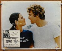 4e964 LOVE STORY Mexican movie lobby card '70 romantic image of Ali MacGraw & Ryan O'Neal!