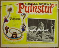 4e972 PUFNSTUF Mexican movie lobby card '70 Sid & Marty Krofft musical, wild image!