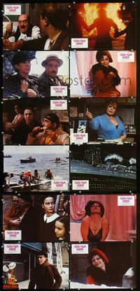 4e284 AMARCORD 12 Spanish movie lobby cards R83 cool images from Federico Fellini classic comedy!