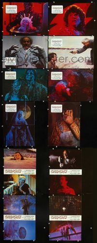 4e282 CREEPSHOW 13 Spanish lobby cards '82 George Romero & Stephen King's tribute to E.C. Comics!