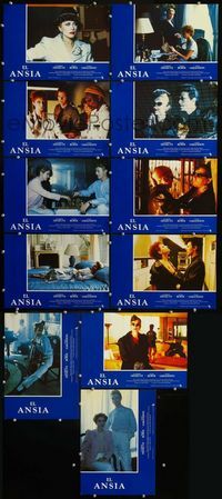 4e339 HUNGER 11 Spanish lobby cards '83 cool images of vampires Catherine Deneuve & David Bowie!