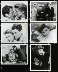 4e237 SPELLBOUND 6 Swedish 7.25x9.5 '45 Hitchcock, romantic close-ups of Ingrid Bergman, Peck!