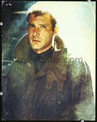 4f461 BLADE RUNNER color 11x14 '82 best close up of Harrison Ford, Ridley Scott sci-fi classic!