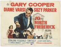 4f003 10 NORTH FREDERICK title card '58 Gary Cooper, Diane Varsi, from John O'Hara's best-seller!