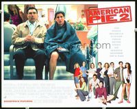 4f394 AMERICAN PIE 2 int'l LC '01 classic scene of Eugene Levy & Jason Biggs in ER with porno tape!