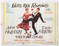 4f030 BELLS ARE RINGING TC '60 full-length image of Judy Holliday & Dean Martin singing & dancing!