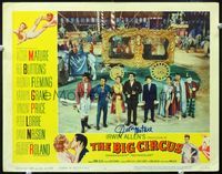 4f442 BIG CIRCUS signed LC #4 '59 by Victor Mature, who is in a line up with seven top cast members!