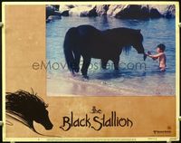4f460 BLACK STALLION LC #8 '79 Carroll Ballard, naked Kelly Reno playing with horse in ocean!