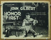 4f664 HONOR FIRST LC '22 John Gilbert plays twin soldiers in World War I, a hero and a coward!