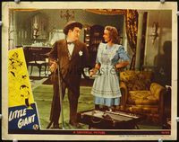4f747 LITTLE GIANT lobby card '46 classic scene of Lou Costello demonstrating vaccuum cleaner!