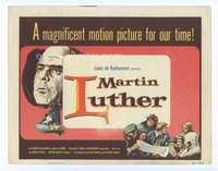 4f191 MARTIN LUTHER TC '53 directed by Irving Pichel, most famous rebel against Catholic church!