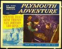 4f826 PLYMOUTH ADVENTURE LC #8 '52 Spencer Tracy fights with Van Johnson in severely leaking ship!
