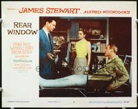 4f841 REAR WINDOW LC #5 R60 Alfred Hitchcock, Wendell Corey talks to Grace Kelly & Jimmy Stewart!